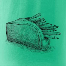 Školní penál kreslený