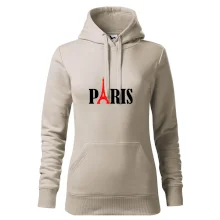 Paris nápis Eiffelova věž