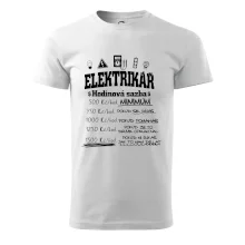 Elektrikář hodinová sazba