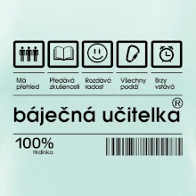 Čárový kód  - Báječná učitelka