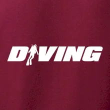 Diving nápis potápěč