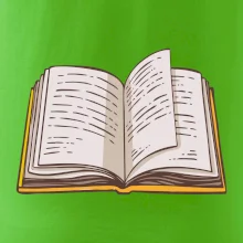 Kniha barevná otevřená