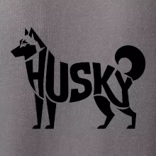 Husky nápis v těle