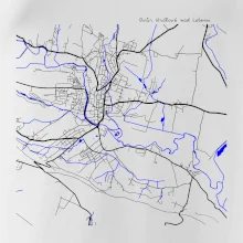Dvůr Králové nad Labem mapa s vodními toky