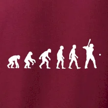 Evoluce baseball pálkař nápřah + míček