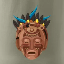 Mayové maska hnědá