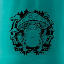 Goblincore černá houbožába