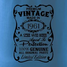 Vintage Etiketa - 1961