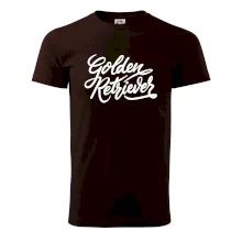 Golden retriever - nápis okrasný