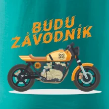 Budu závodník  žlutý cafe racer
