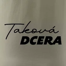 Jaký táta / máma - taková dcera psací