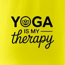 Yoga Is My Therapy nápis