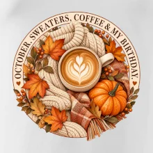 October sweaters coffee my birthday podzimní káva a svetr