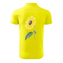 Slunečnice otočená