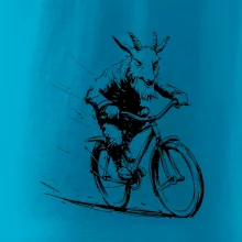 Drsný kozel na kole