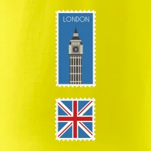 Londýn známka barevná
