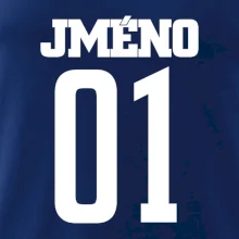 Florbalový  dres - vlastní jméno a číslo