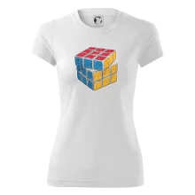 Rubikova kostka kreslená