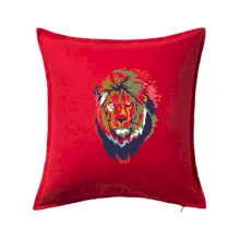 Hlava lva kreslená jednoduchá