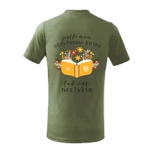 Jestli mám otevřenou knihu, tak vás neslyším