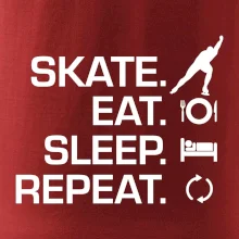 Eat sleep skate - lední bruslení