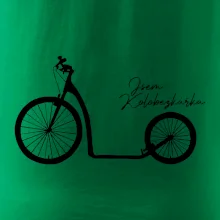 Jsem koloběžkářka velké a malé kolo