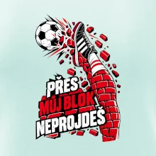 Nohejbalový neprostupný blok