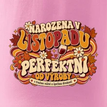 Narozena v listopadu perfektní od výroby retro