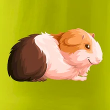 Morče - kreslené z boku