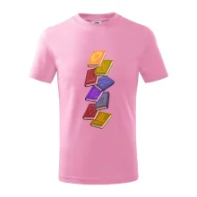 Knihomol letící knihy