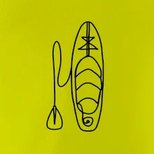 Paddleboard jedním tahem