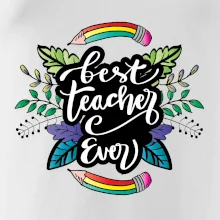 Barevné tužky best teacher ever