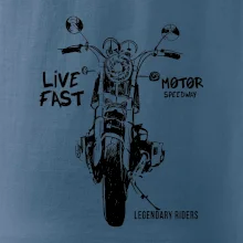 Motorka kresba live fast
