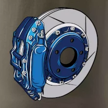 Auto kotoučová brzda