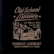 Old School Road Race Monster