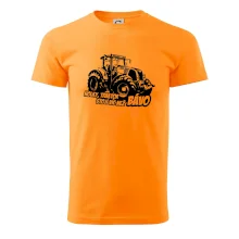 Holky, traktor stojí víc než bávo