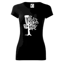 Disc golf pozor strom