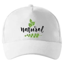 Natural - nápis v listech