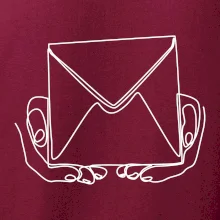 Obálka pošták jedním tahem