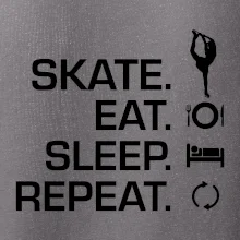 Eat sleep skate - lední bruslení