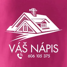 Tričko pro pokrývače - Velká střecha