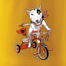 Bull terier anděl (Pecka design)