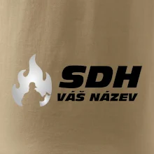 Kšiltovka SDH nápis, reflexní oheň