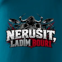 Nerušit ladím bouři - metalový bubeník
