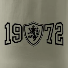 Narozeninový motiv - znak - 1972