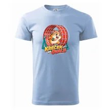 Běžecký křeček na oválu