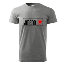 Triko na grilování s vlastním jménem