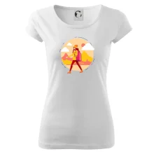 Barevný párový motiv na hory