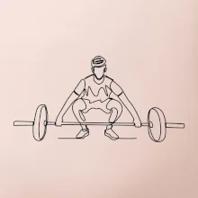 Vzpírání  jedním tahem