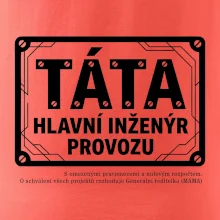Táta hlavní inženýr provozu